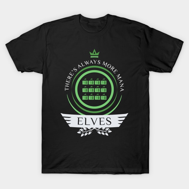 Magic the Gathering - Elven Life V1 T-Shirt by epicupgrades